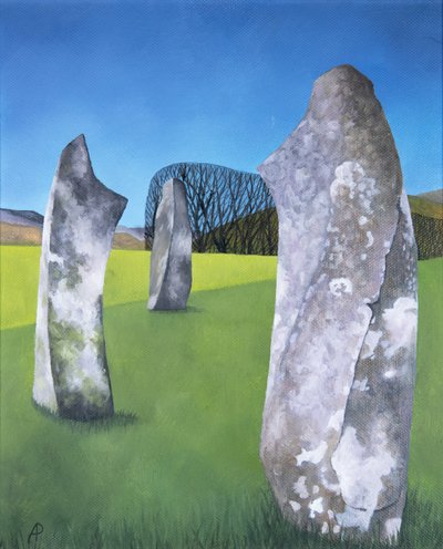 Pedras de Kilmartin 2, 2018 de Anna Phillips
