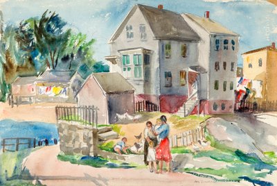 Paisagem, c. 1943. de Ann Brockman