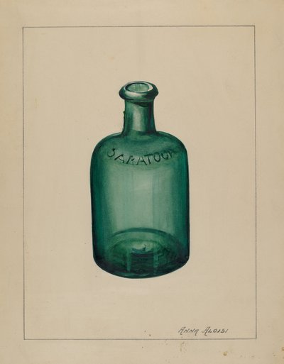 Garrafa de vidro de Anna Aloisi