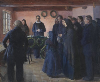 Um funeral de Anna Ancher