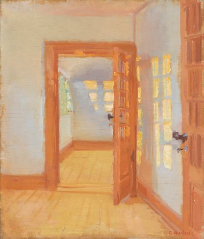 Interior. Anexo de Brøndum de Anna Ancher