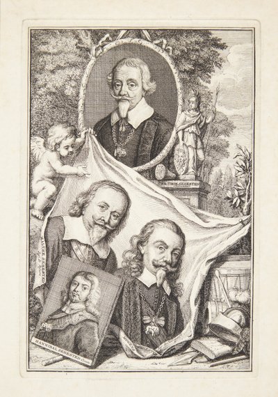 Foto de grupo de membros da família Sehested de Anna Folkema