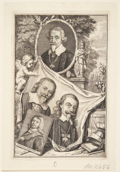 Foto de grupo de membros da família Sehested de Anna Folkema