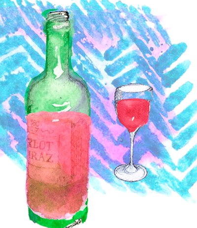 Vinho tinto de Anna Platts