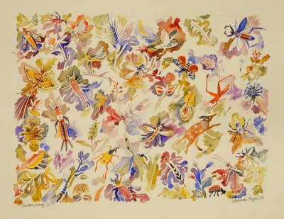 3 Canto do cisne, 2023 (aguarela) de Anna Pugh