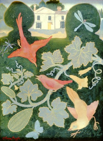 Casa das Formigas Sprangwell, 2000 (acrílico) de Anna Pugh