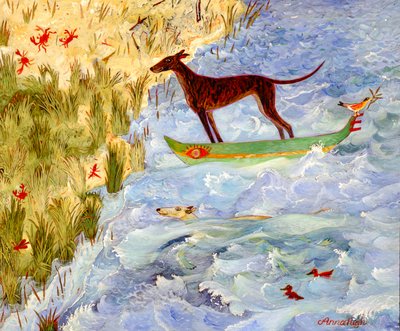 Quase lá, 2008 (acrílico) de Anna Pugh
