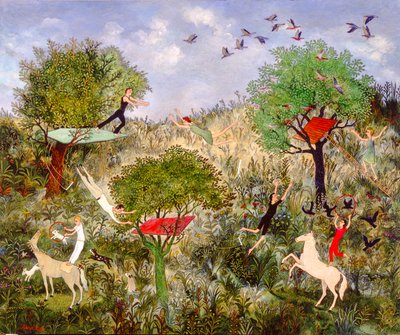 A prática leva à perfeição, 2010 (acrílico) de Anna Pugh