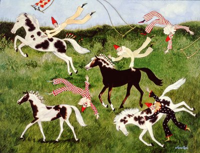 A prática leva à perfeição, 2010 (acrílico) de Anna Pugh