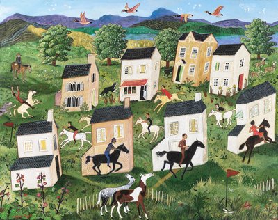 Sétimo Céu, 2013 (acrílico) de Anna Pugh