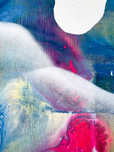 Cores abstratas fluidas e dinâmicas de Anna Viklund