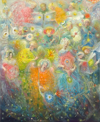 Daydream - after the music of Max Reger, 2014 (óleo sobre linho belga) de Annael Anelia Pavlova