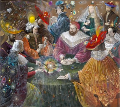 Madrigal, 2007 (óleo sobre linho belga) de Annael Anelia Pavlova