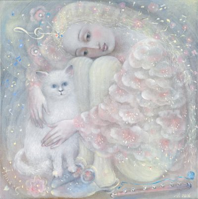 Ternura, 2016 (óleo sobre linho belga) de Annael Anelia Pavlova