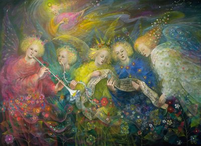 A Luz dos Mundos Celestiais, 2019 (óleo sobre linho belga) de Annael Anelia Pavlova