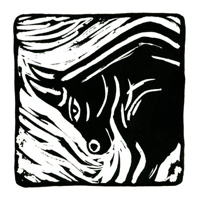Horóscopo (Touro), 2017 (impressão em linho) de Annalisa Morrocco