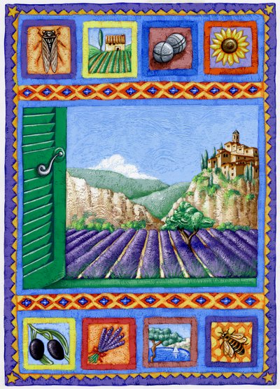 Provença, 2015 (guache) de Annalisa Morrocco