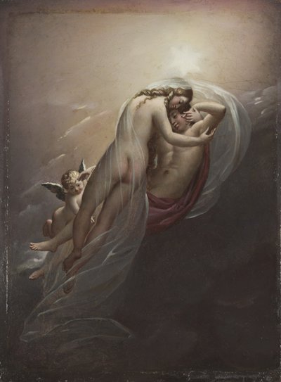 Aurora e Céfalo de Anne-Louis Girodet de Roucy-Trioson
