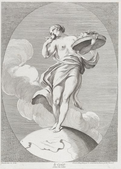 Gosto, 1730-65. Criadores: Caylus, Anne-Claude-Philippe de, Etienne Fessard. de Anne Claude Philippe de Caylus, Etienne Fessard