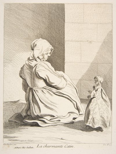 A Boneca Encantada, 1742. de Anne Claude Philippe de Caylus