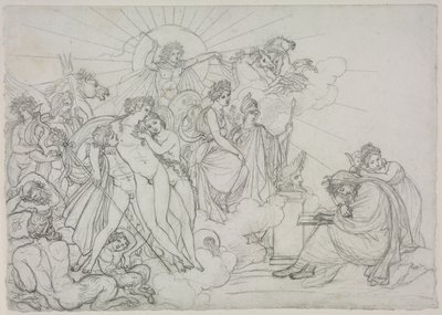 Invocação às Divindades que presidem a Agricultura desde as "Geórgicas" de Virgílio de Anne-Louis Girodet de Roucy-Trioson