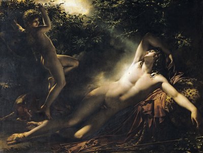 O sono de Endymion, 1791 (para cópia ver 62246) de Anne Louis Girodet de Roucy Trioson