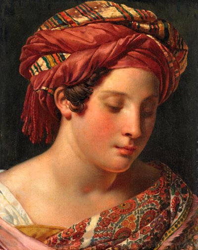 A Odalisca de Anne-Louis Girodet de Roussy-Trioson