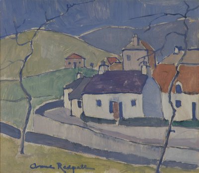 Fazenda em Ruberslaw de Anne Redpath