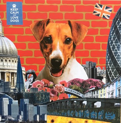 Jack Russel, 2015, Mixed media de Anne Storno