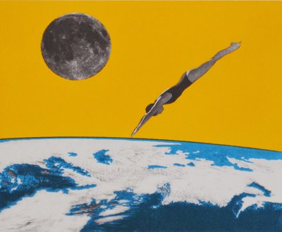 O mergulho no espaço, 2016 de Anne Storno