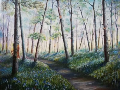 Caminho pela Floresta das Campânulas de Annette Armitage