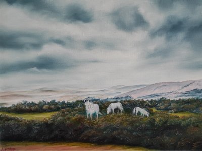 Póneis de Serene Moorland de Annette Armitage