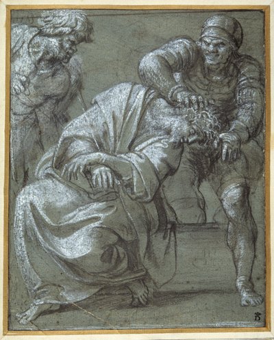 Cristo Coroado com Espinhos de Annibale Carracci