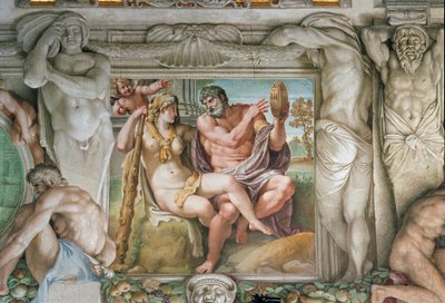 Heracles e Iole (Fresco de Annibale Carracci