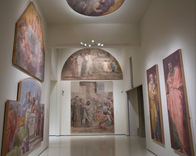 Pinturas murais da Capela de Herrera de Annibale Carracci