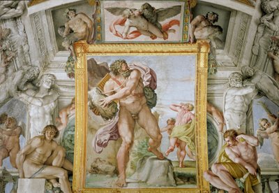 Polifemo e Acis (Fresco de Annibale Carracci