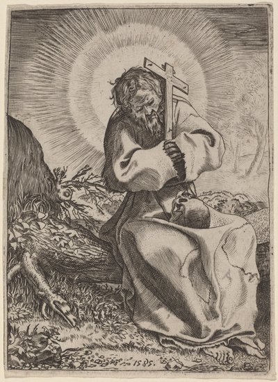 São Francisco de Assis de Annibale Carracci