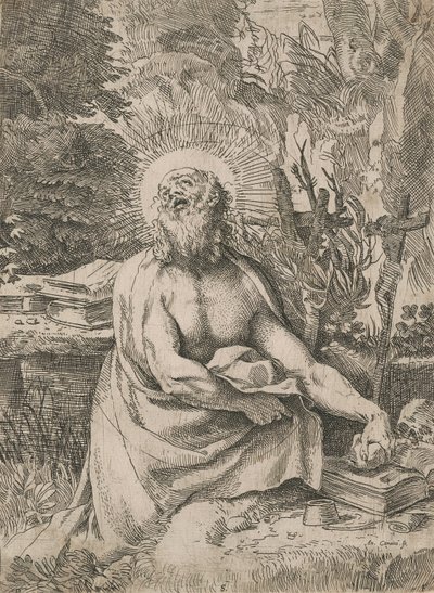 São Jerónimo no Deserto de Annibale Carracci