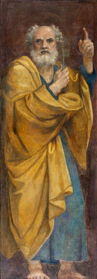 São Pedro - Pintura de Annibale Carracci (Annibal Carrache de Annibale Carracci