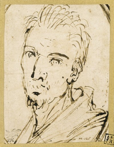 Auto-retrato de Annibale Carracci
