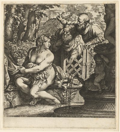 Susana e os Anciãos de Annibale Carracci