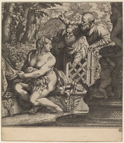 Susana e os Anciãos de Annibale Carracci