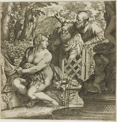 Susana e os Anciãos de Annibale Carracci