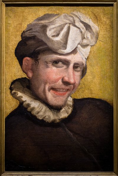 Cabeça de homem a rir de Annibale Carracci