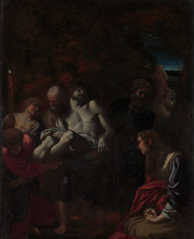 O Enterro de Cristo, 1595. de Annibale Carracci