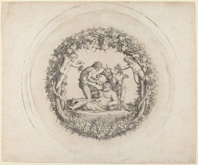 O Silenus Bêbado ( "O Tazza Farnese") de Annibale Carracci