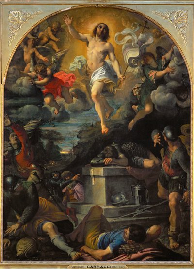 A ressurreição ... de Annibale Carracci