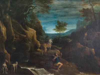 A visão de Santo Eustáquio de Annibale Carracci