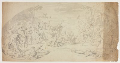 Triunfo de Baco e Ariadne de Annibale Carracci