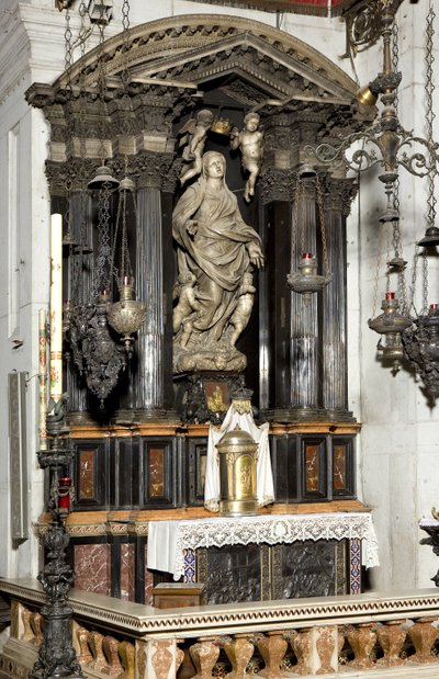 A Assunção da Virgem Maria, 1586 de Annibale Fontana